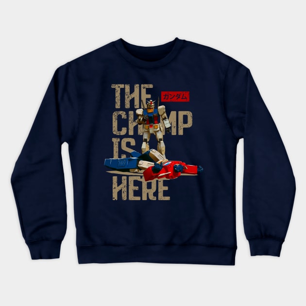 The Champ is Here (Hero Edition) Crewneck Sweatshirt by manoystee